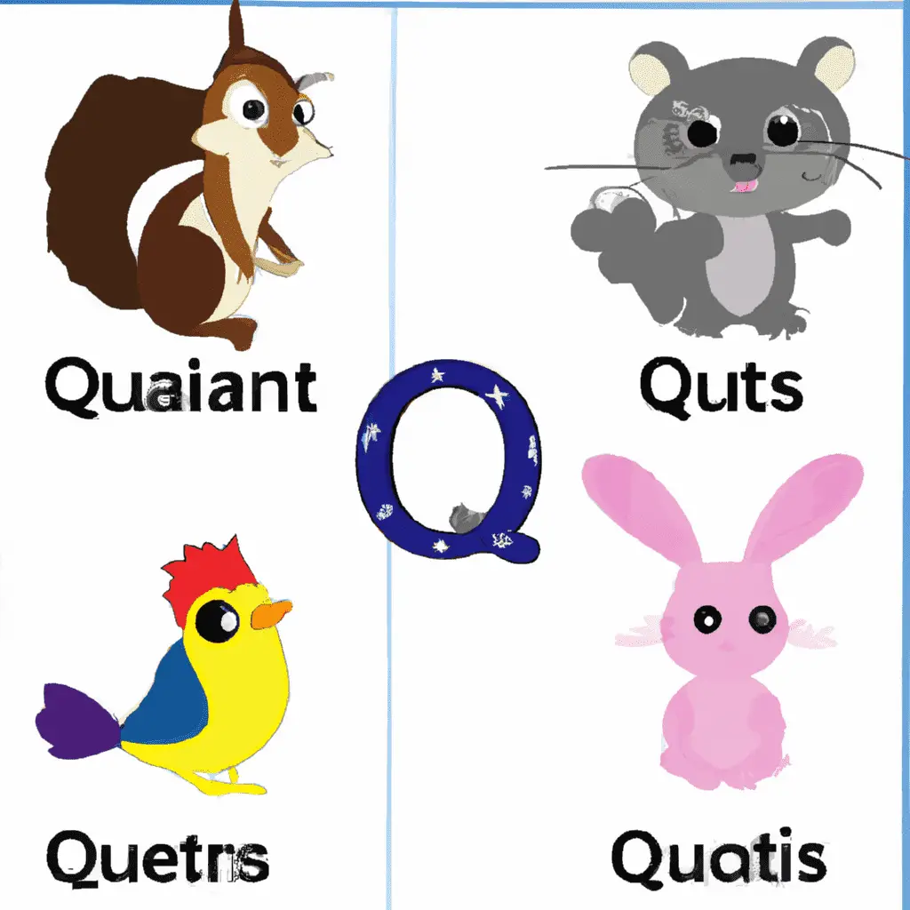 animals that start with the letter q