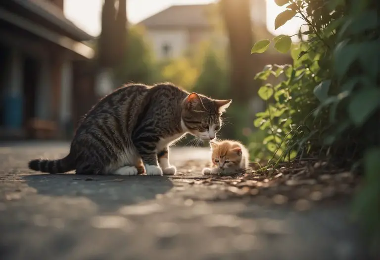 Mother cat and her kitten - featured image